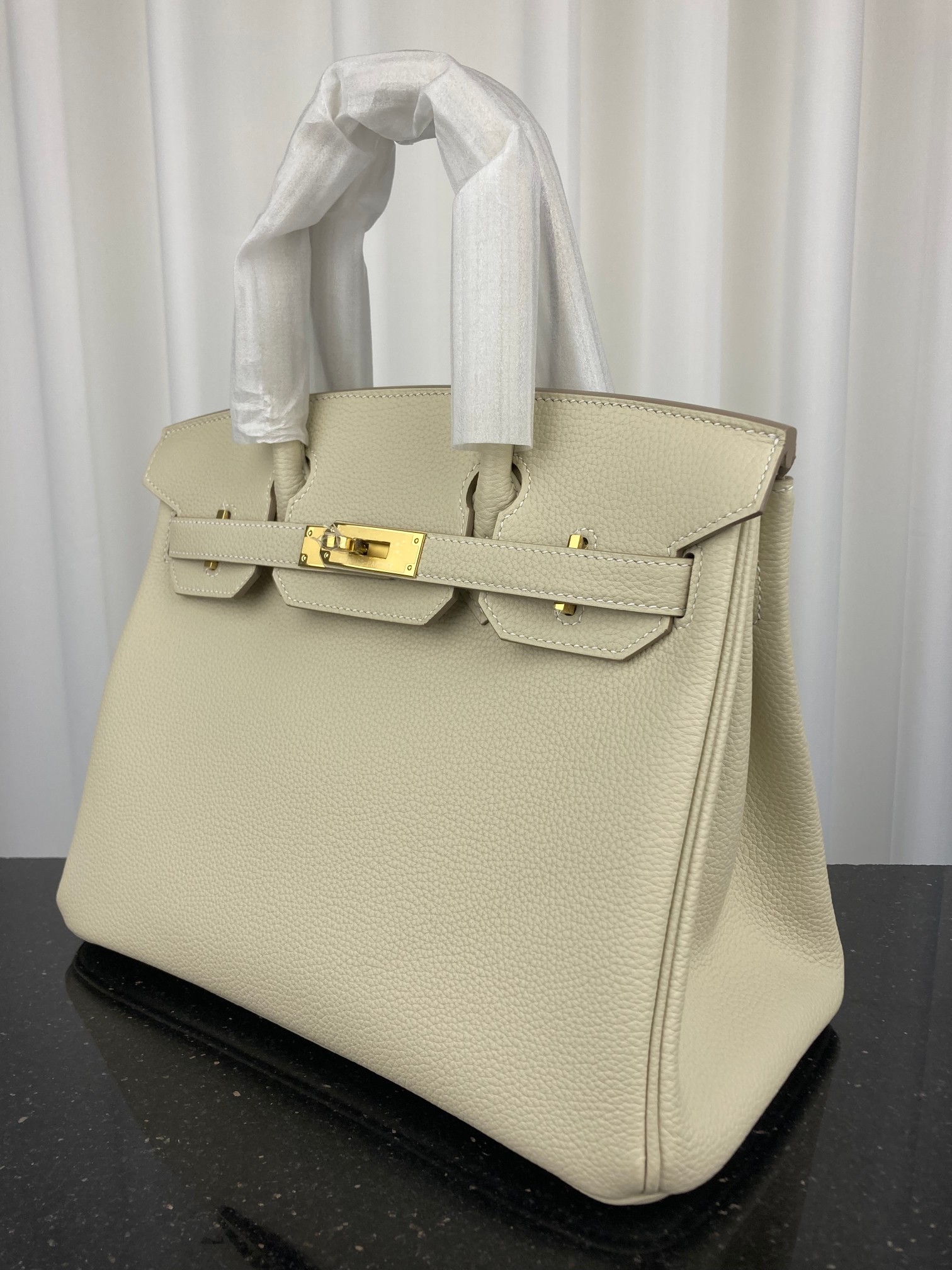 [TOP] H€RMES Togo Birkin Bag 30cm - GHW - Hermes