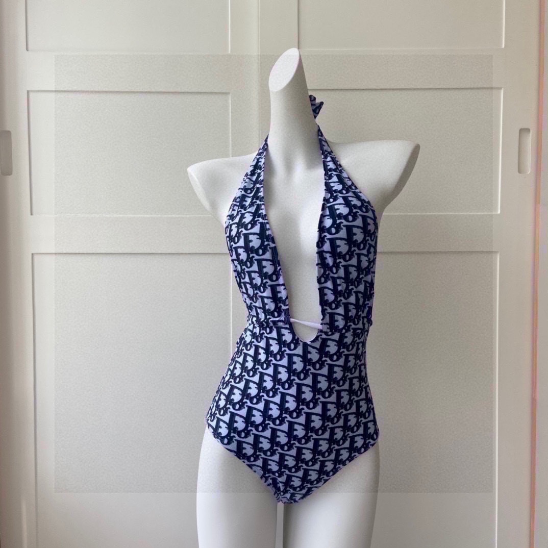 [TOP] D!or Swimsuit Bikini - Blue - Christian Dior