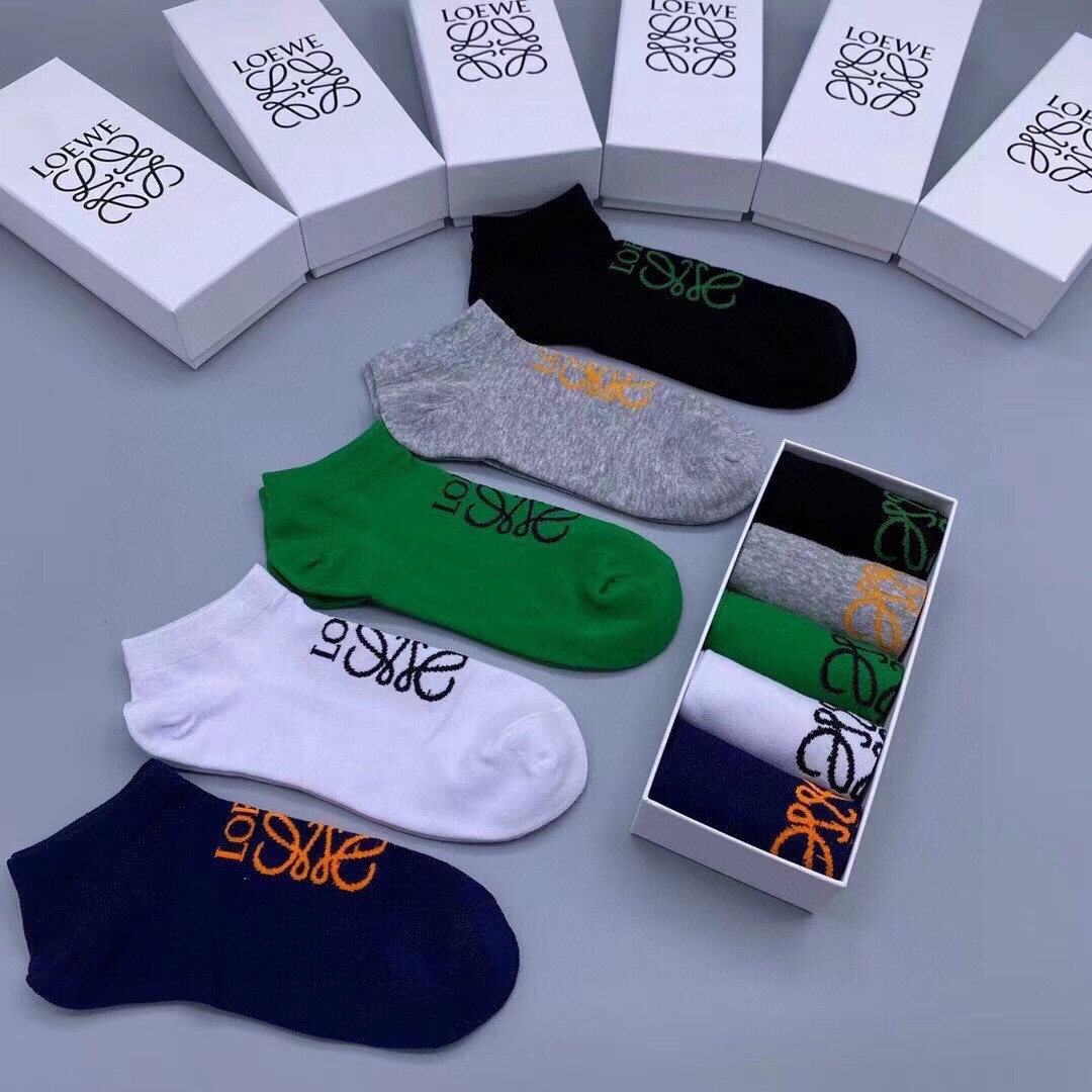 [TOP] LOEW€ Men's Socks - Loewe
