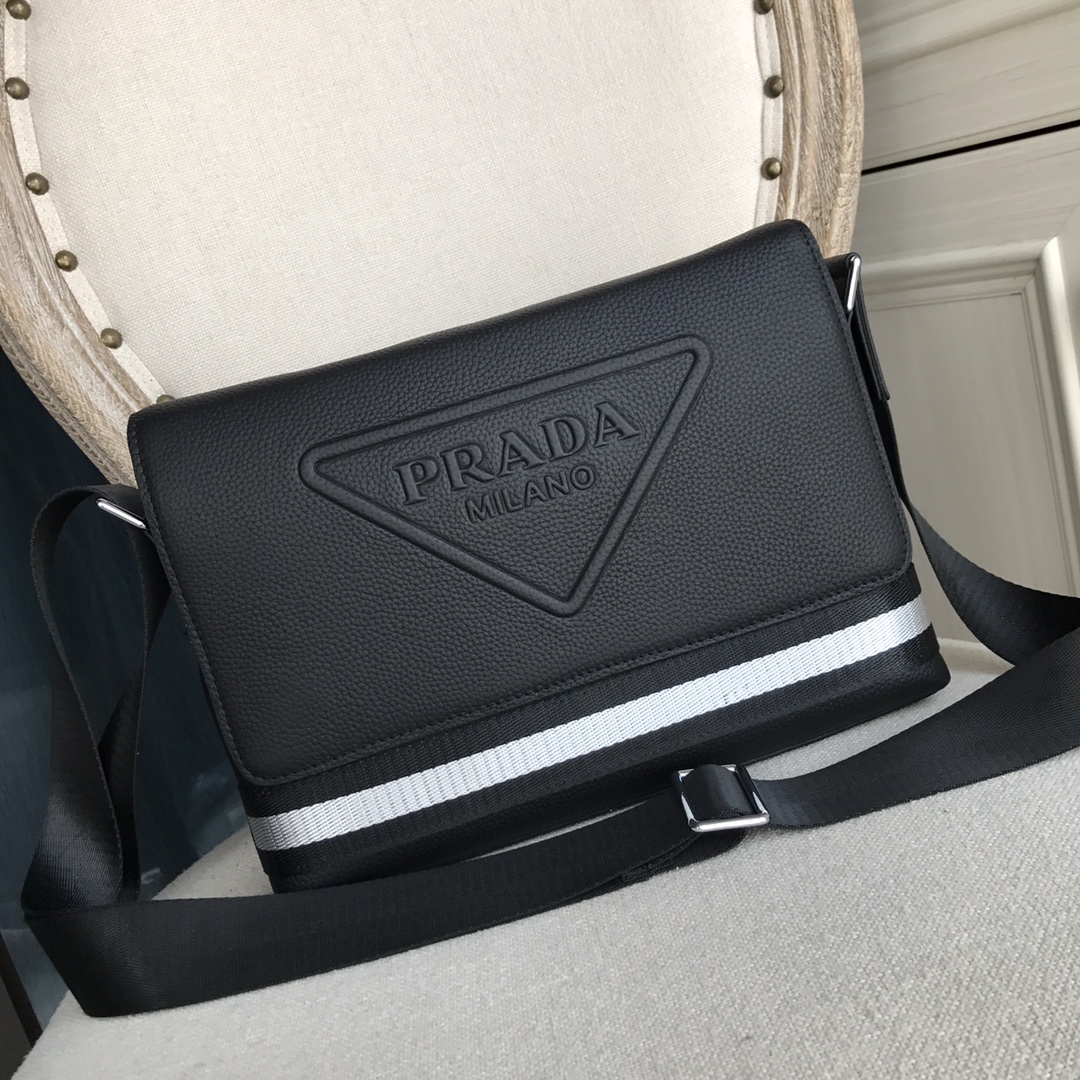 [TOP]  PR@DA Men's Cross Body Bags  - Prada