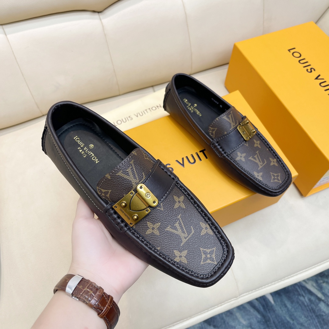 [TOP] L&V LV Men's Monogram shoes - 4 Colors - LV Louis Vuitton