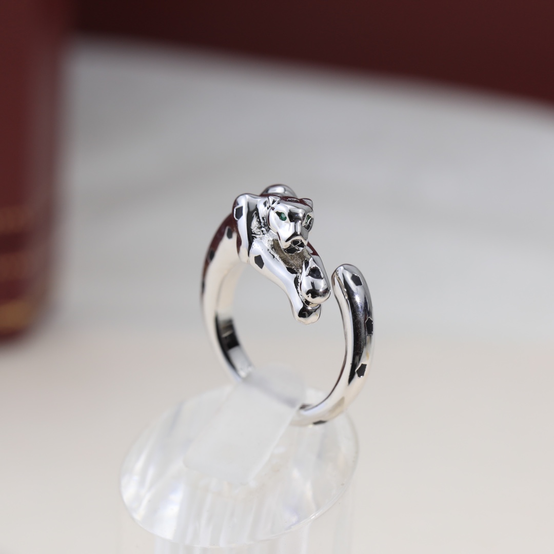 [TOP] C@rtier leopard head Ring - 3 Colors - Cartier