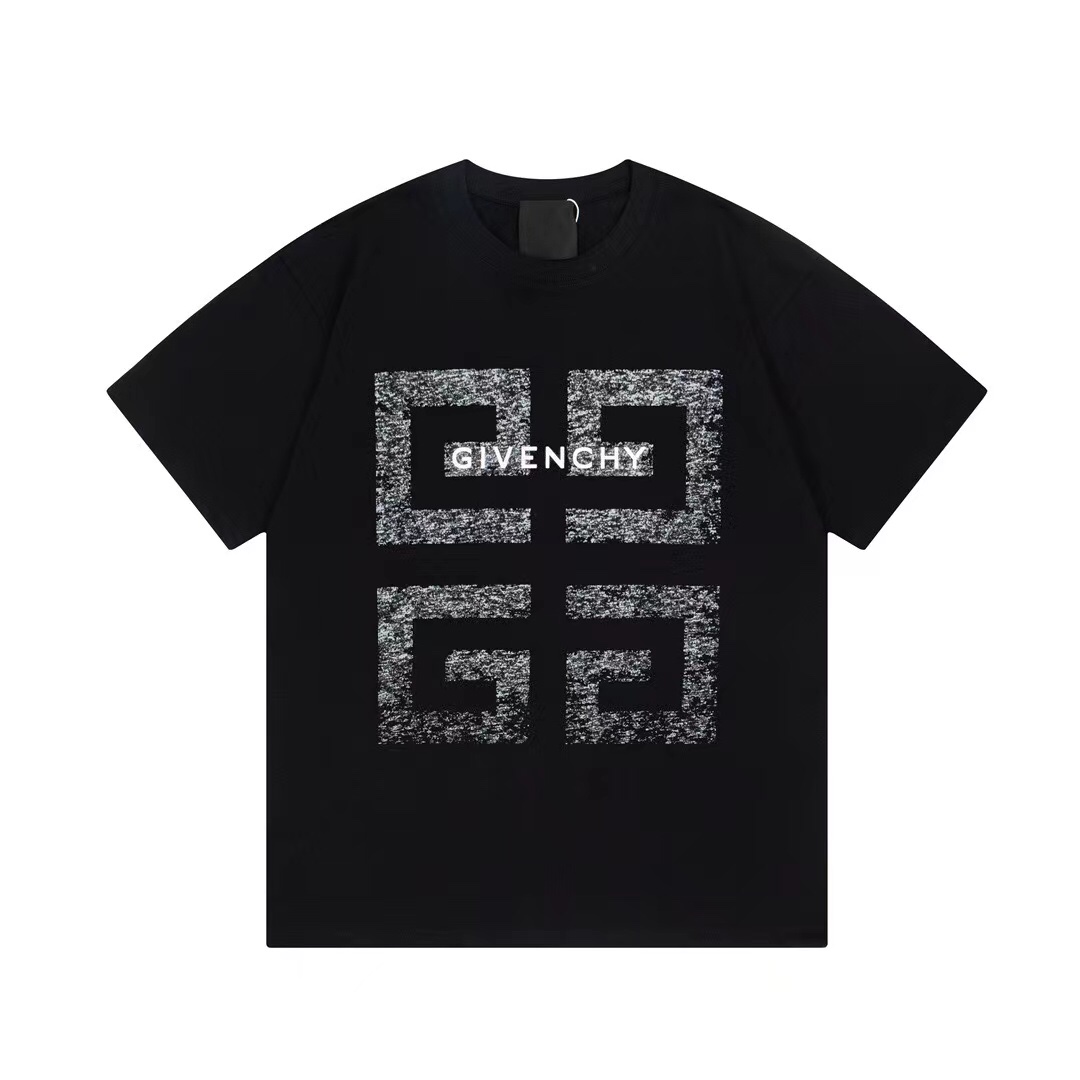 [TOP] GIV€NCHY Men's  Logo T-Shirt  - 2 Color  - GIVENCHY