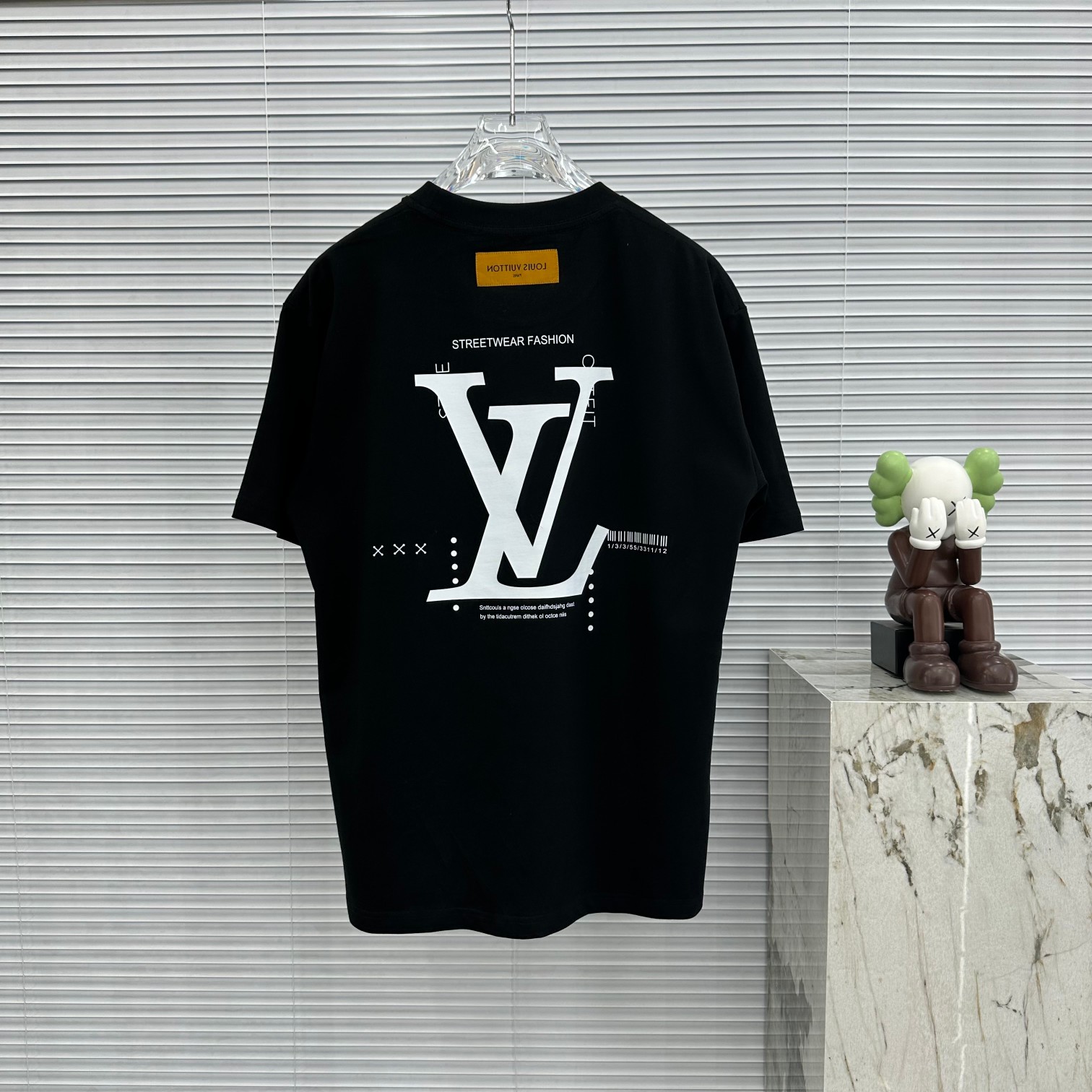 [TOP] Y$L Men's Cotton T-Shirt  - Black - Ysl Yves Saint Laurent