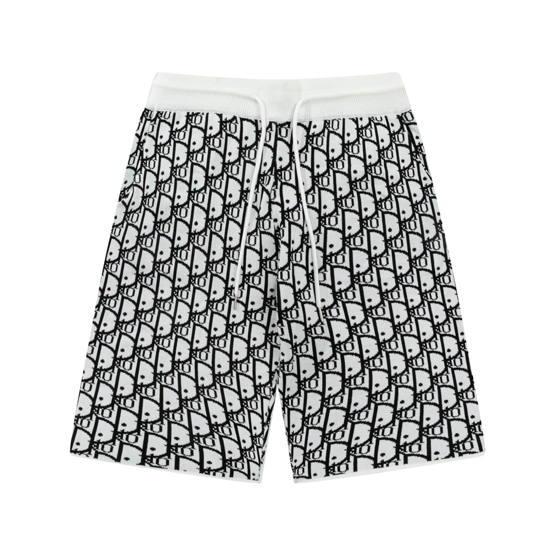 [TOP] D!or Men's Knitted Shorts - 2 Color - Christian Dior