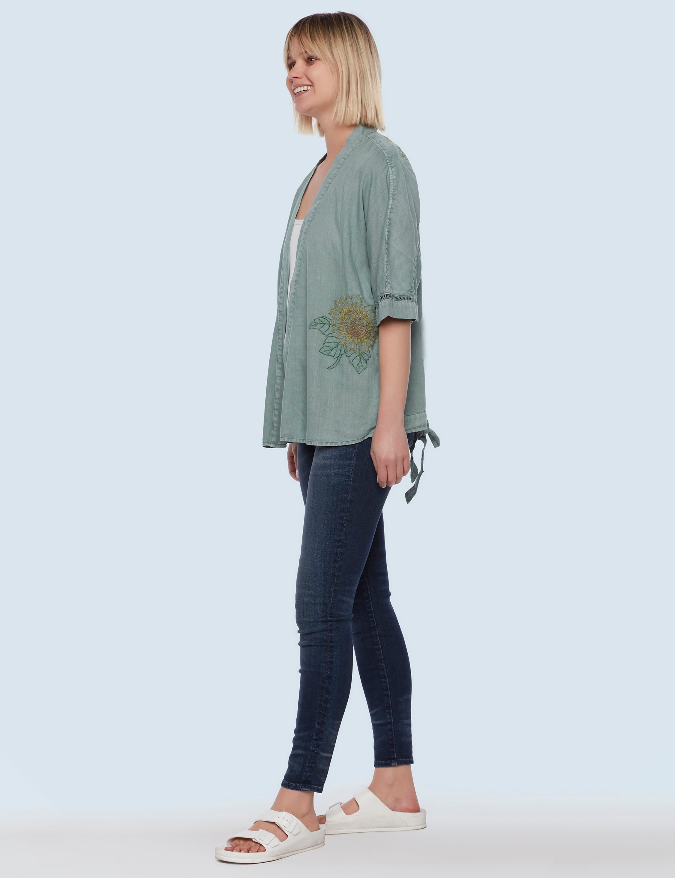 Sunny-Side Up Short Robe