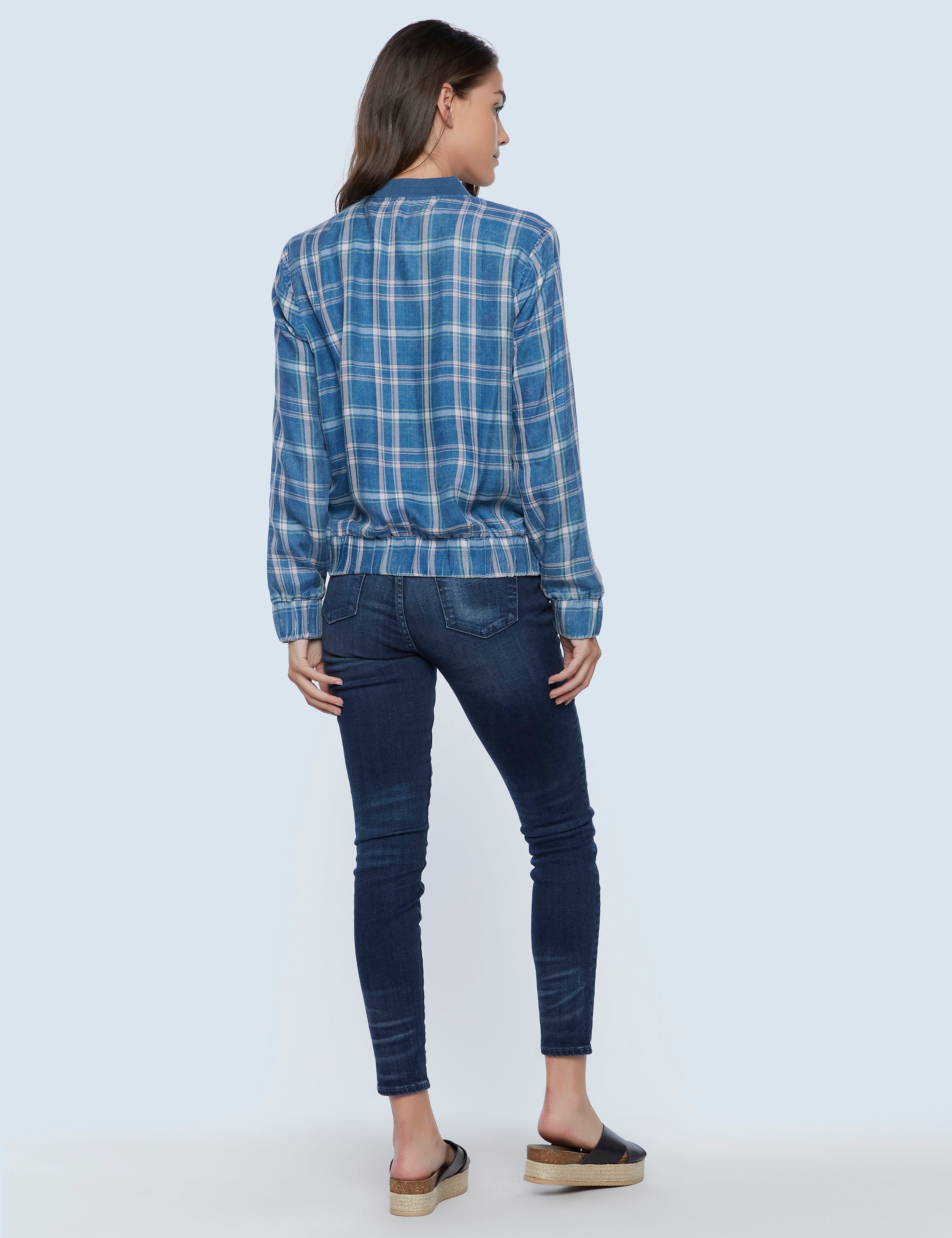 Too Cool for School Lyocell Bomber Jacket