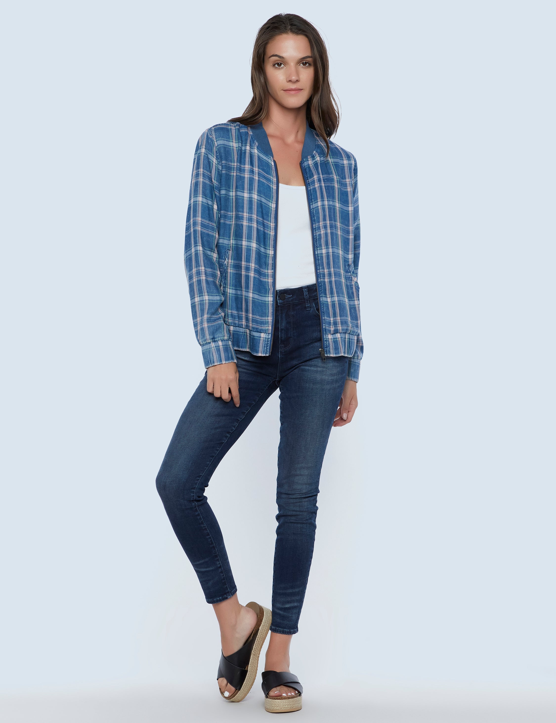 Too Cool for School Lyocell Bomber Jacket