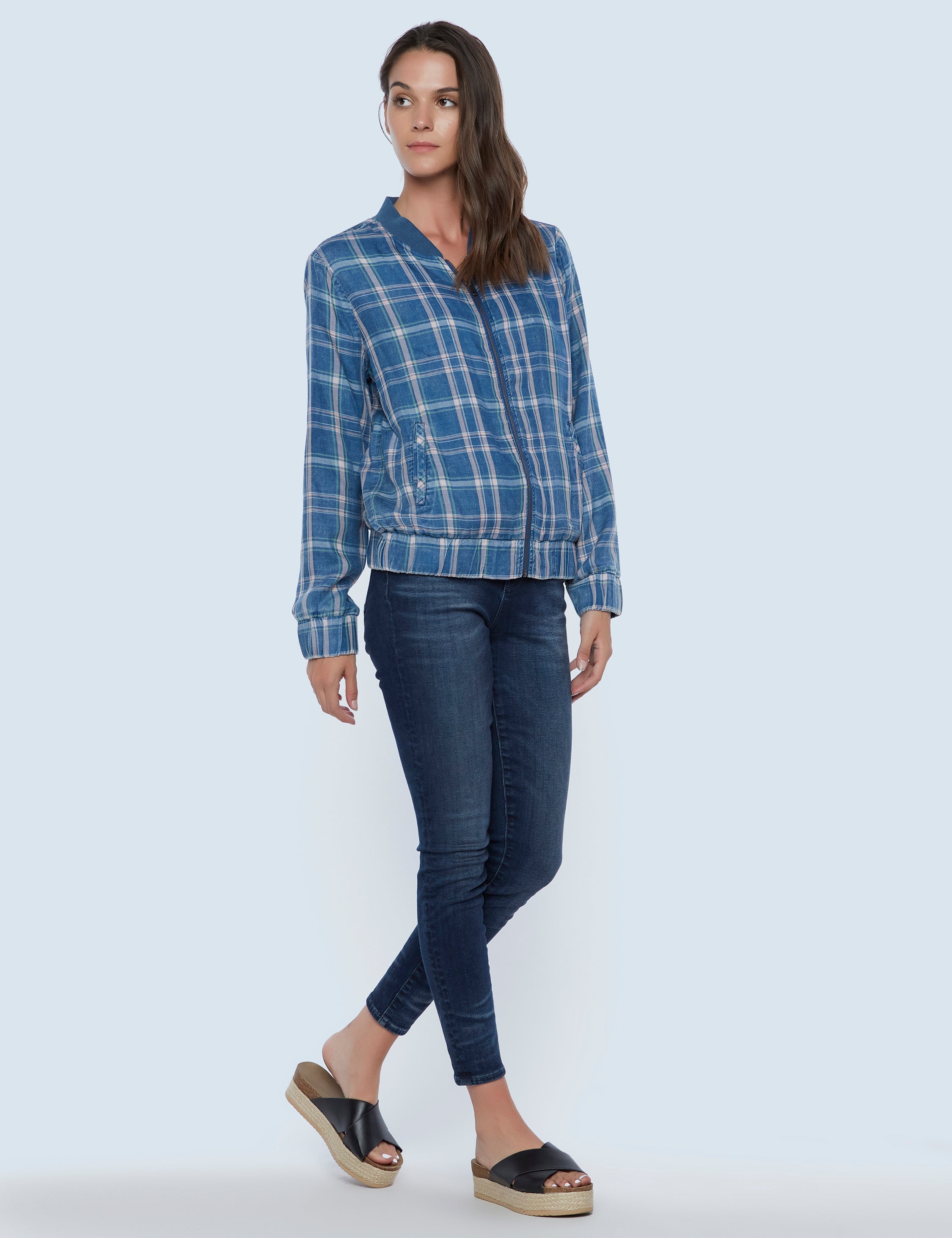 Too Cool for School Lyocell Bomber Jacket