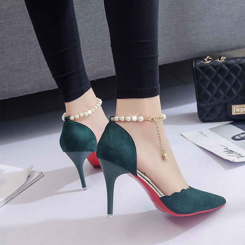 High heeled shoes women’s fashionable sexy hollow thin heels sandals women’s 2022 spring and summer