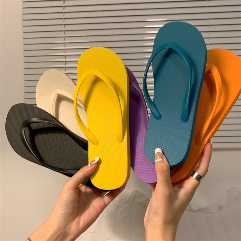 Summer leisure outside wear flip-flops flip-flops Internet celebrity seaside beach sandals and slippers