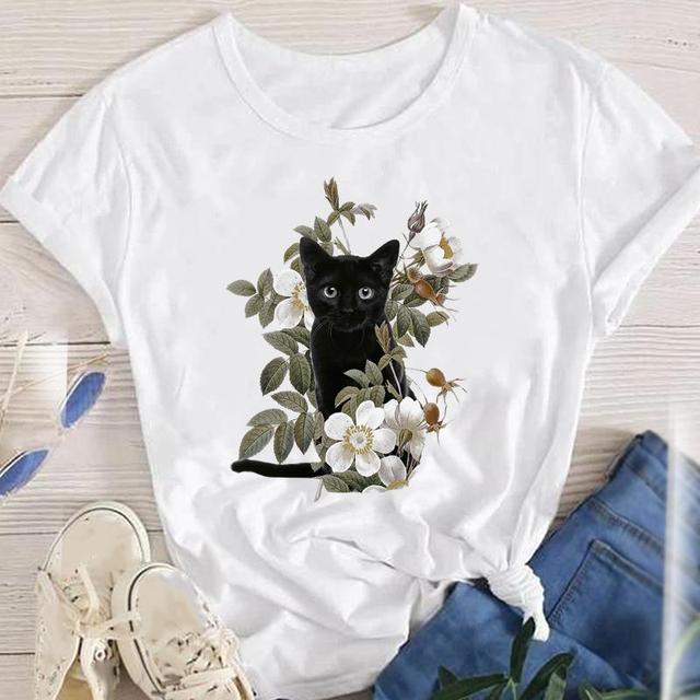 Women Lady Oversized T-shirt Tees Female
