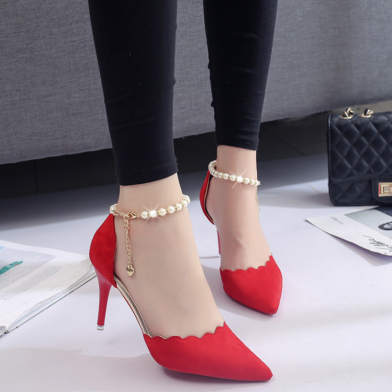 High heeled shoes women’s fashionable sexy hollow thin heels sandals women’s 2020 spring and summer