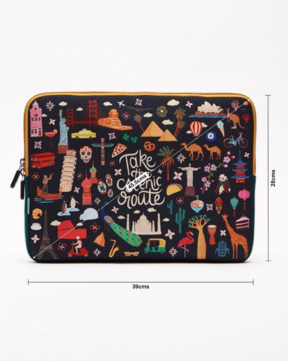 Take The Scenic Route Laptop Sleeve - 15inch