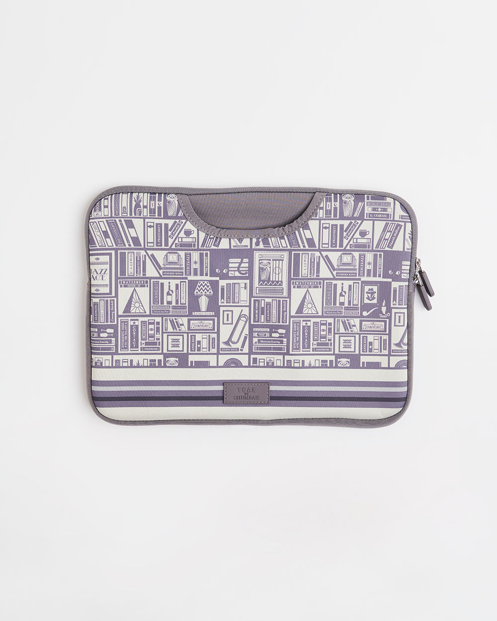 TEAL By Chumbak Welcome to Library Laptop Sleeve - 15inch