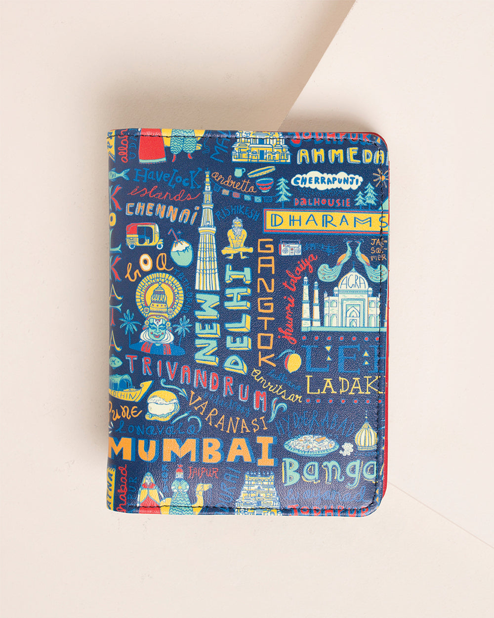 Travel Diaries Blue Passport Holder