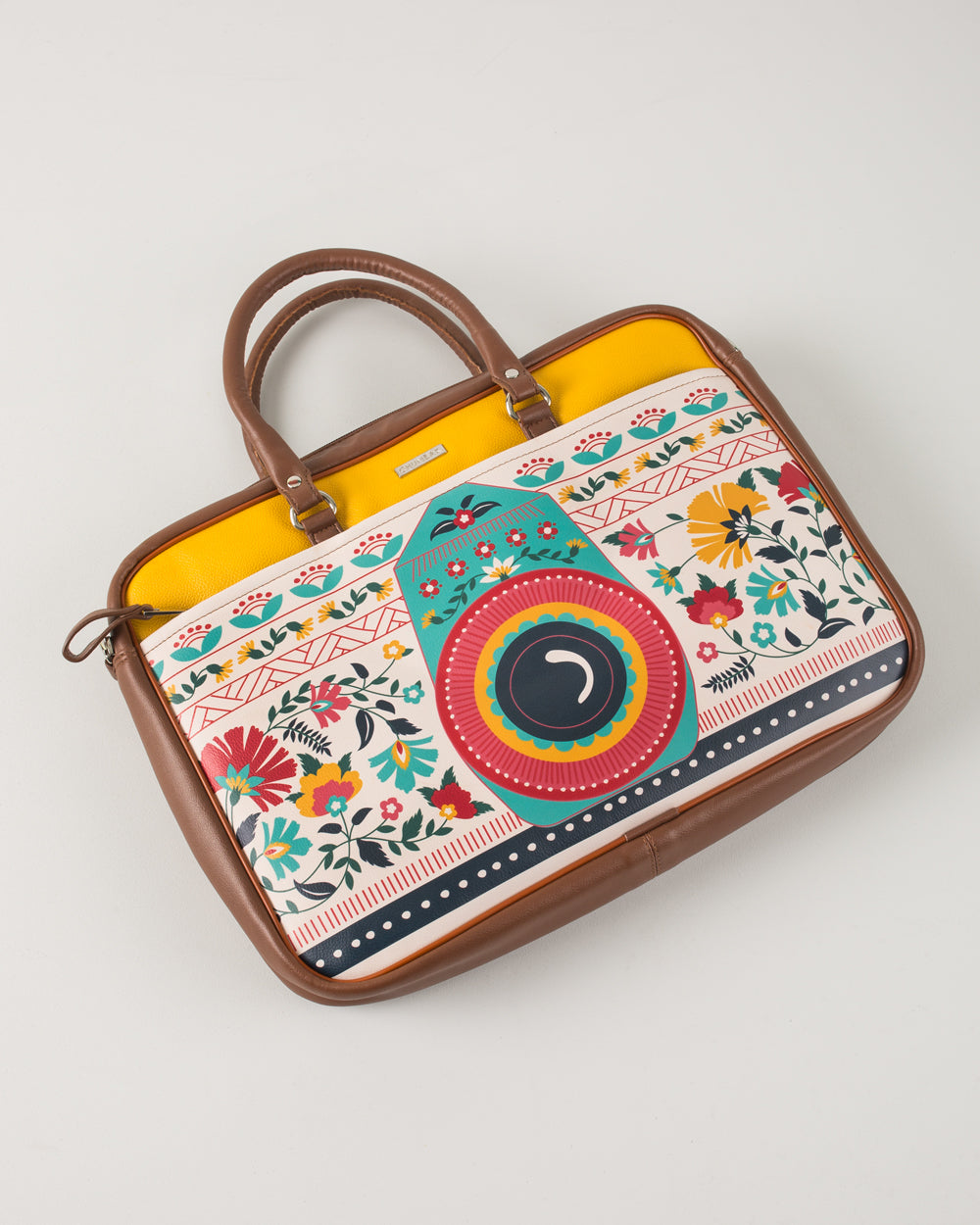 Floral Camera Laptop Bag