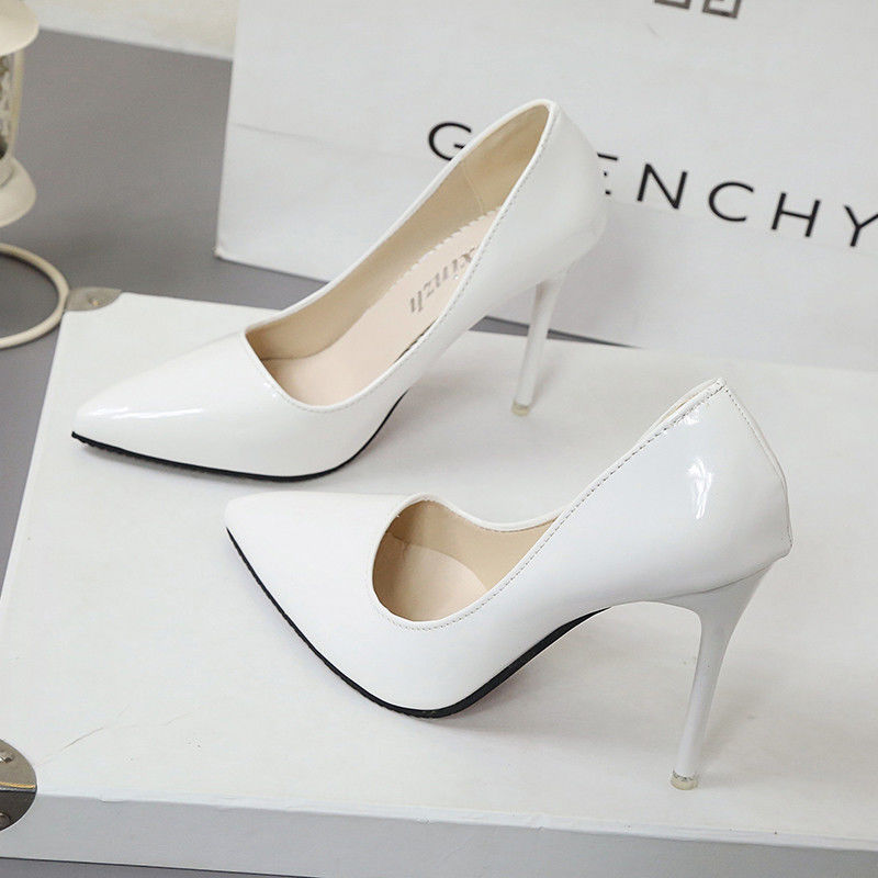 High heeled shoes women’s shoes children students 2026 new spring and autumn Korean version new pointed thin heel