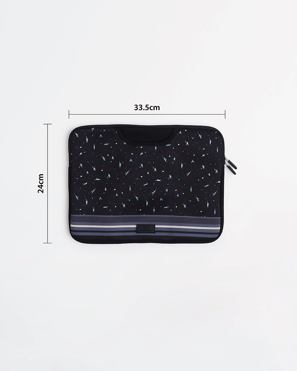 TEAL By Chumbak Milky Way Laptop Sleeve- 13inch