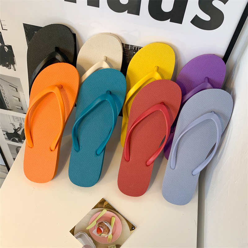 Summer leisure outside wear flip-flops flip-flops Internet celebrity seaside beach sandals and slippers