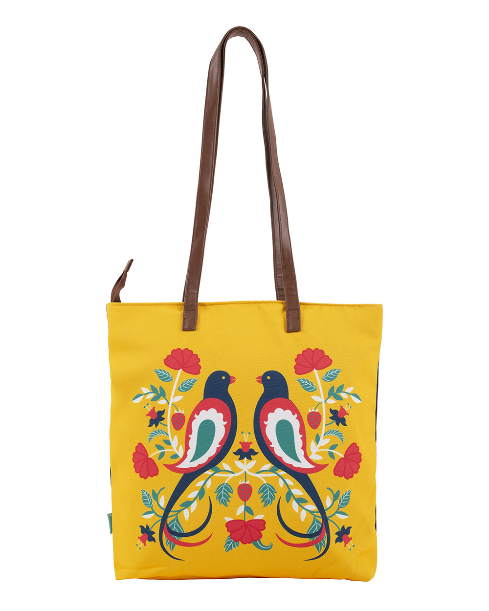 Feathered Mates Navy Tote Bag