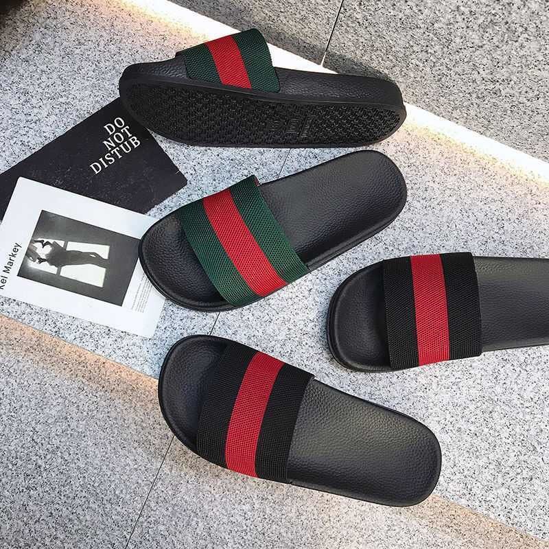 Net red slippers female summer outdoor wear new ins tide home non-slip student Korean fashion ladies sandals outdoor