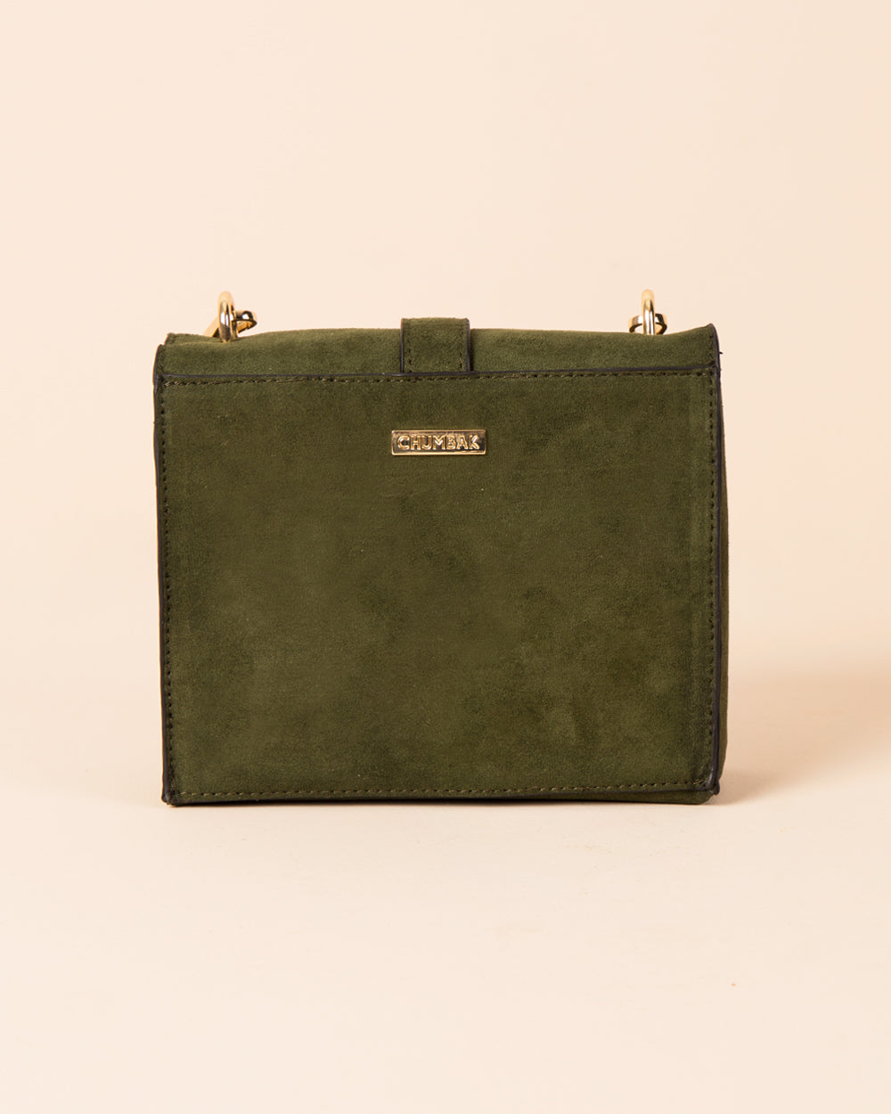 Snug Colour Block Olive Sling Bag