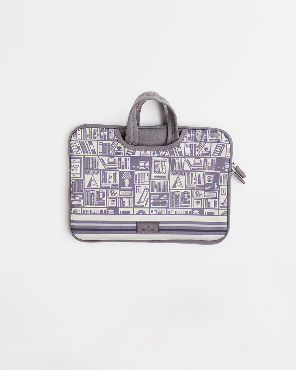 TEAL By Chumbak Welcome to Library Laptop Sleeve - 13inch