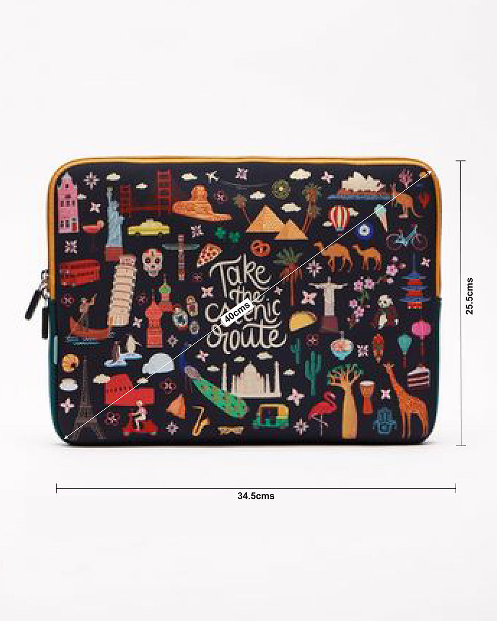 Take The Scenic Route Laptop Sleeve - 13inch