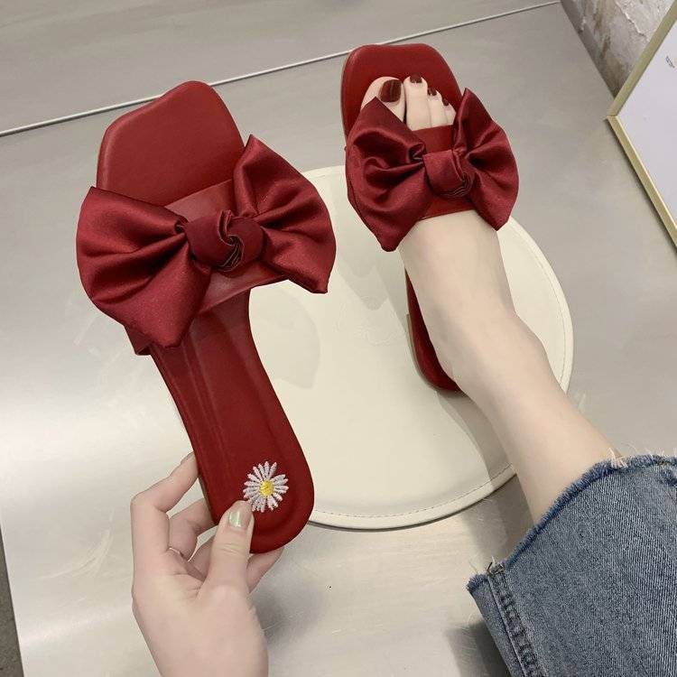 women’s wear new butterfly net red sandals for women in summer