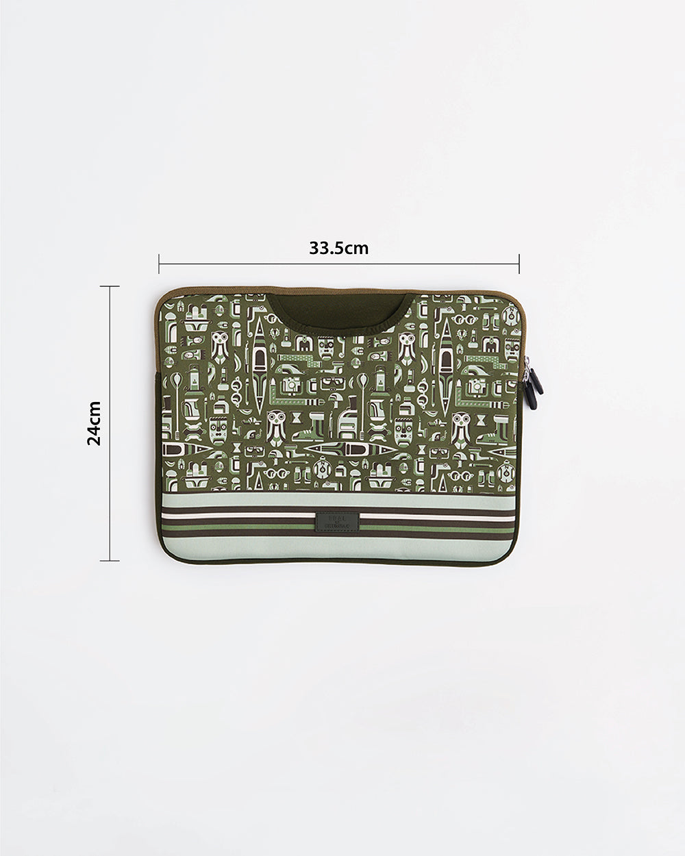 TEAL By Chumbak Travel The World Laptop Sleeve - 13inch