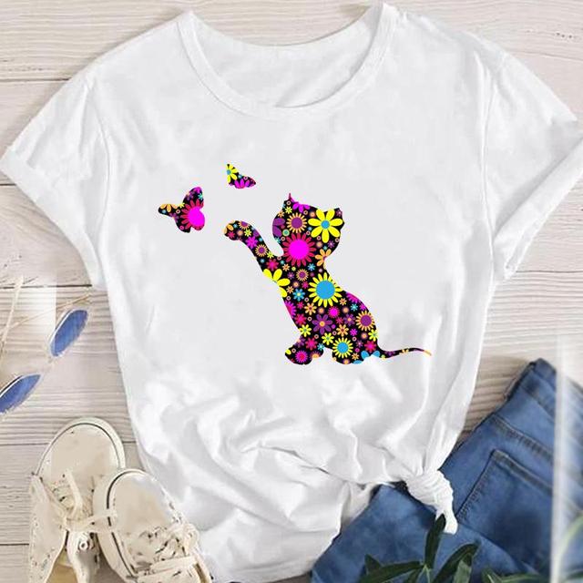 Women Lady Oversized T-shirt Tees Female