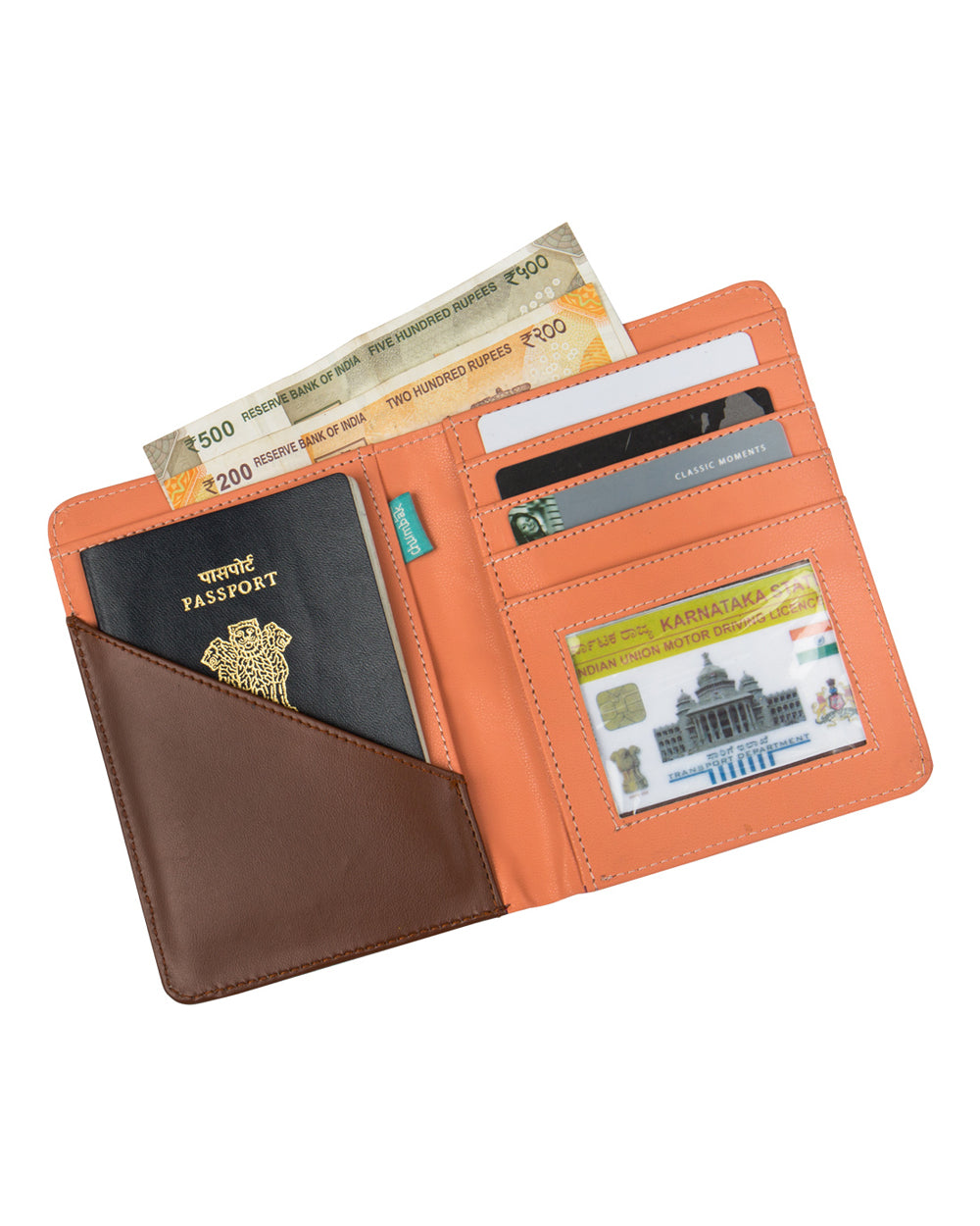 India Potpourri Passport Holder - Pink
