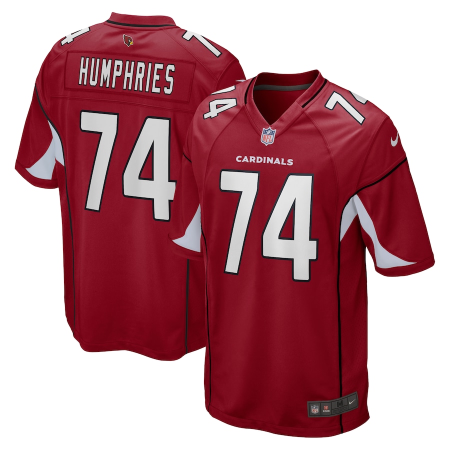 Men's Arizona Cardinals D.J. Humphries Nike Cardinal Game Jersey