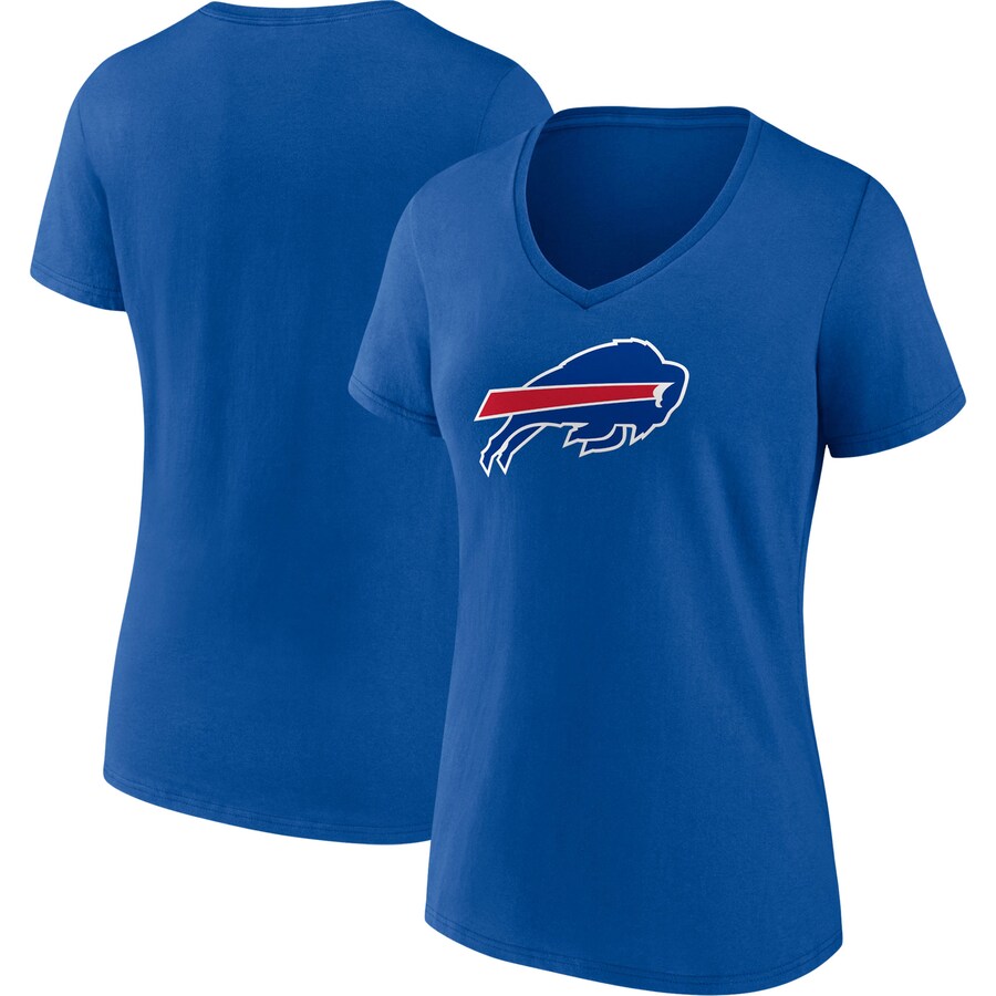 Women's Buffalo Bills Fanatics Branded Royal Icon Primary Team Logo V ...