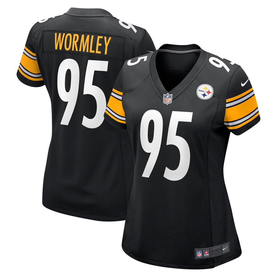 Women's Pittsburgh Steelers Chris Wormley Nike Black Game Jersey