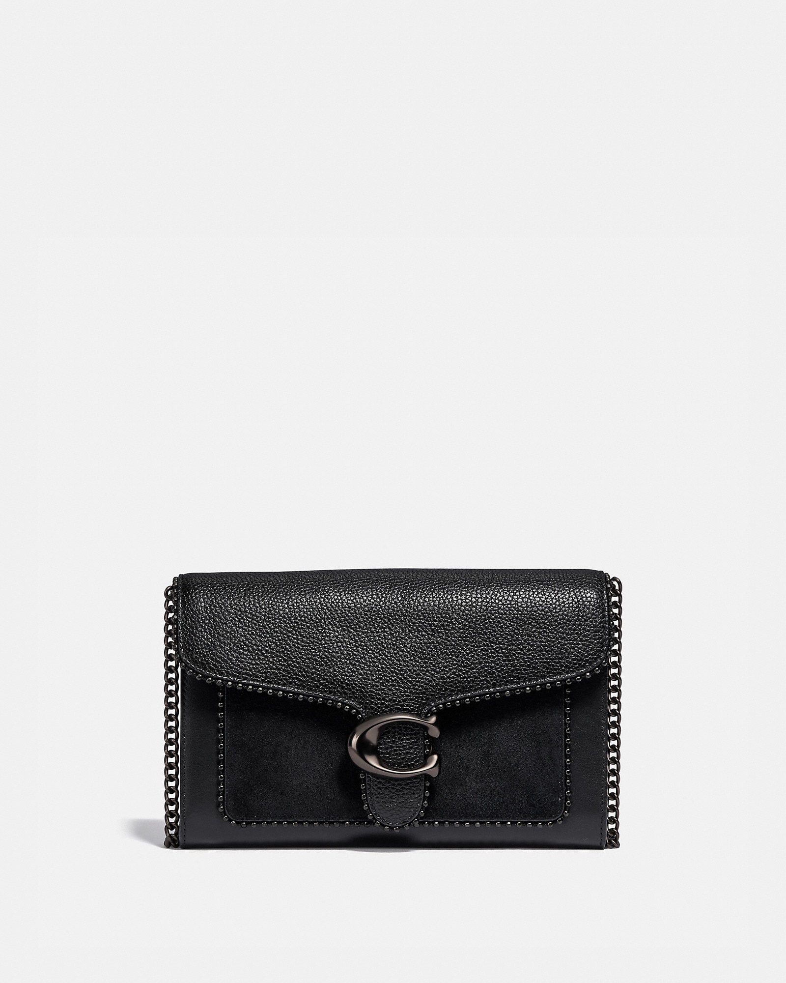 Tabby Chain Clutch With Beadchain