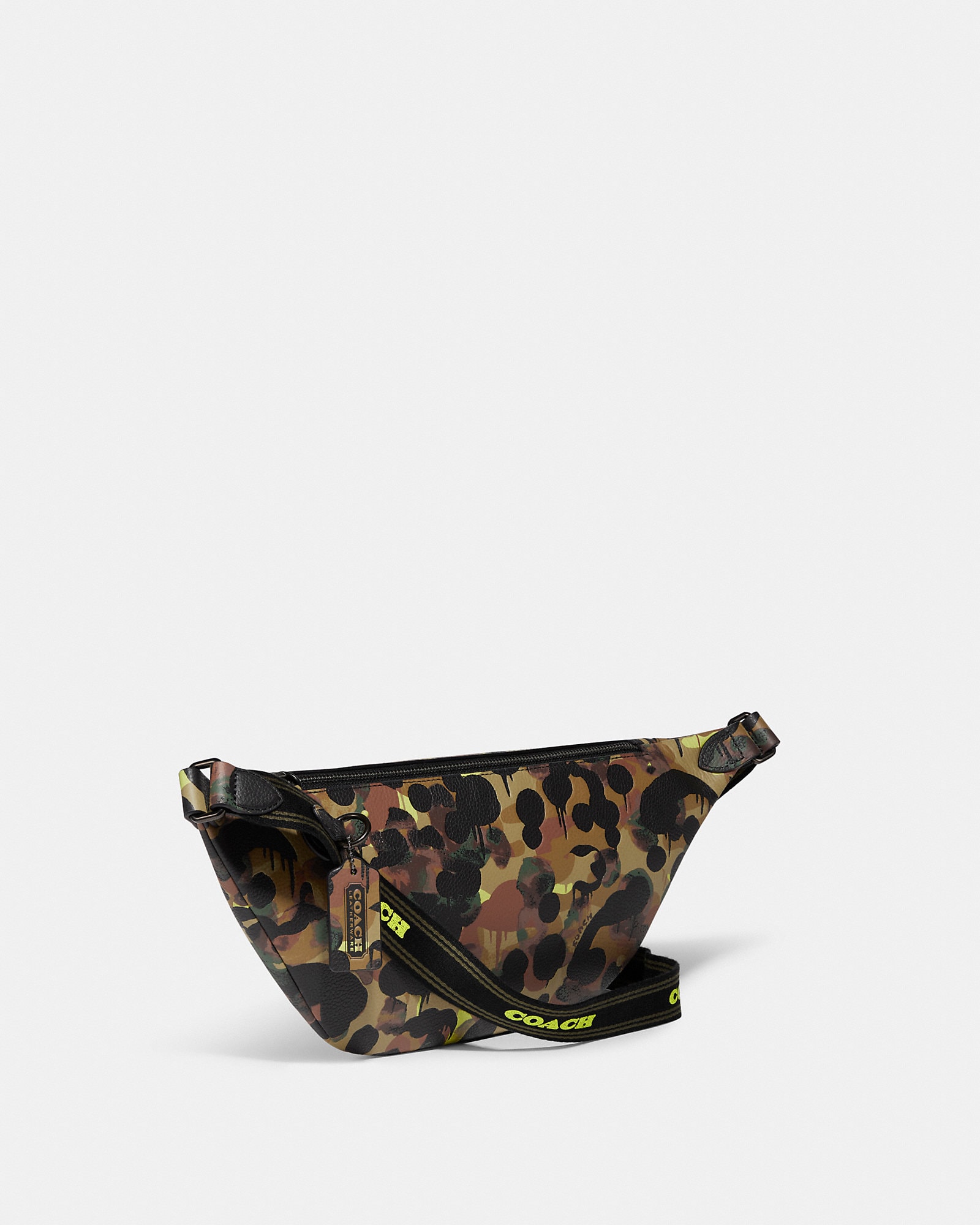League Belt Bag With Camo Print