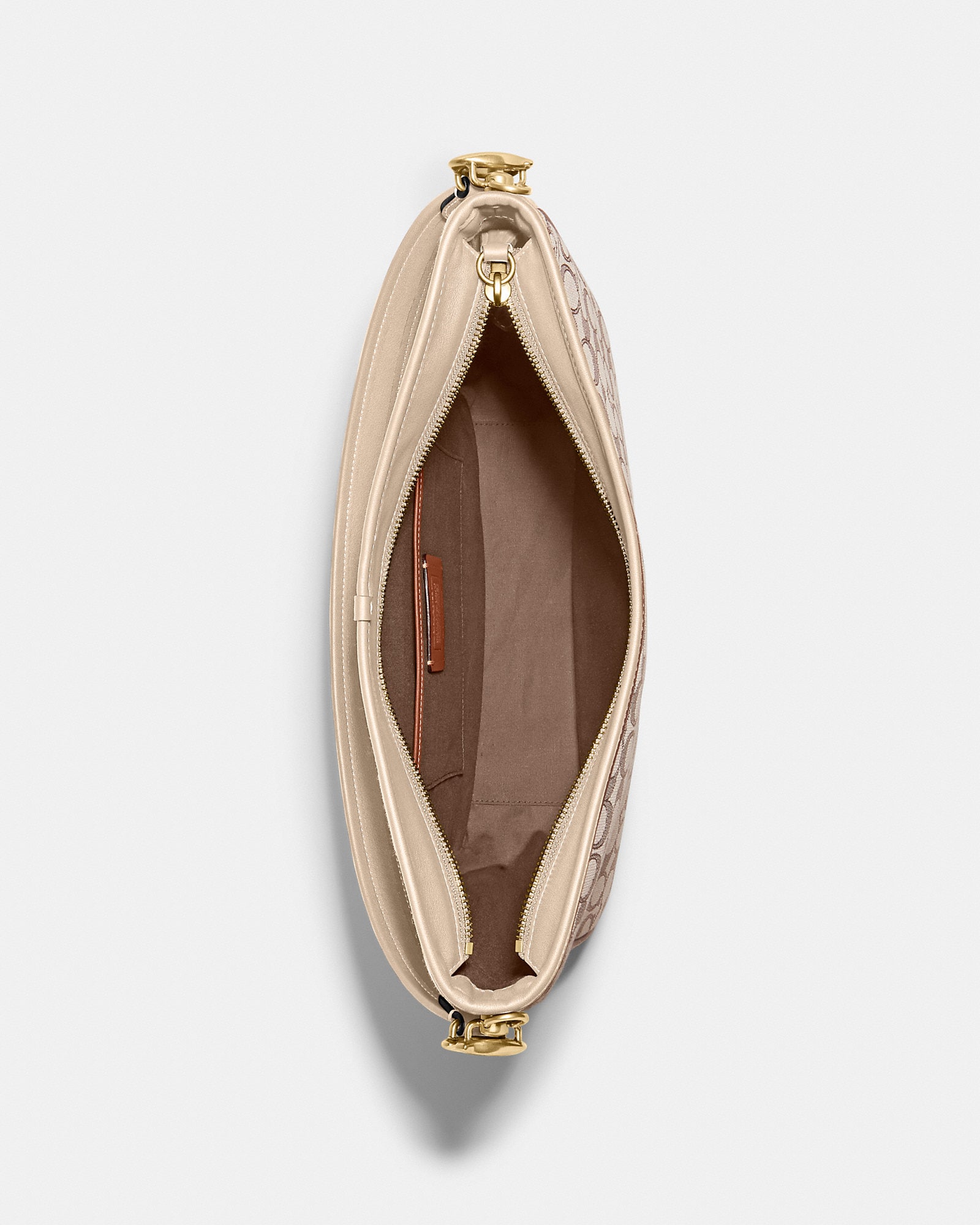 Soft Tabby Hobo In Signature Jacquard