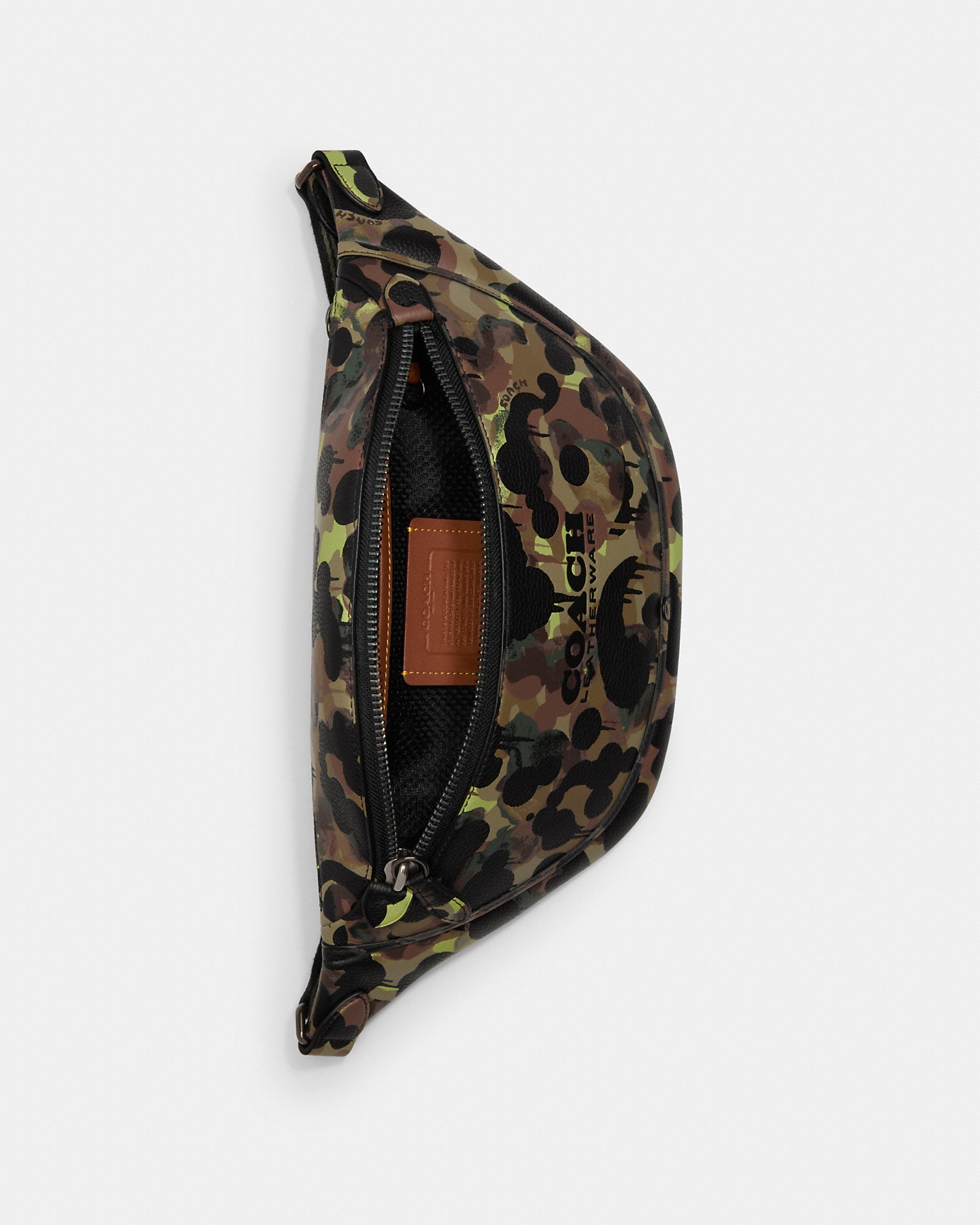 League Belt Bag With Camo Print
