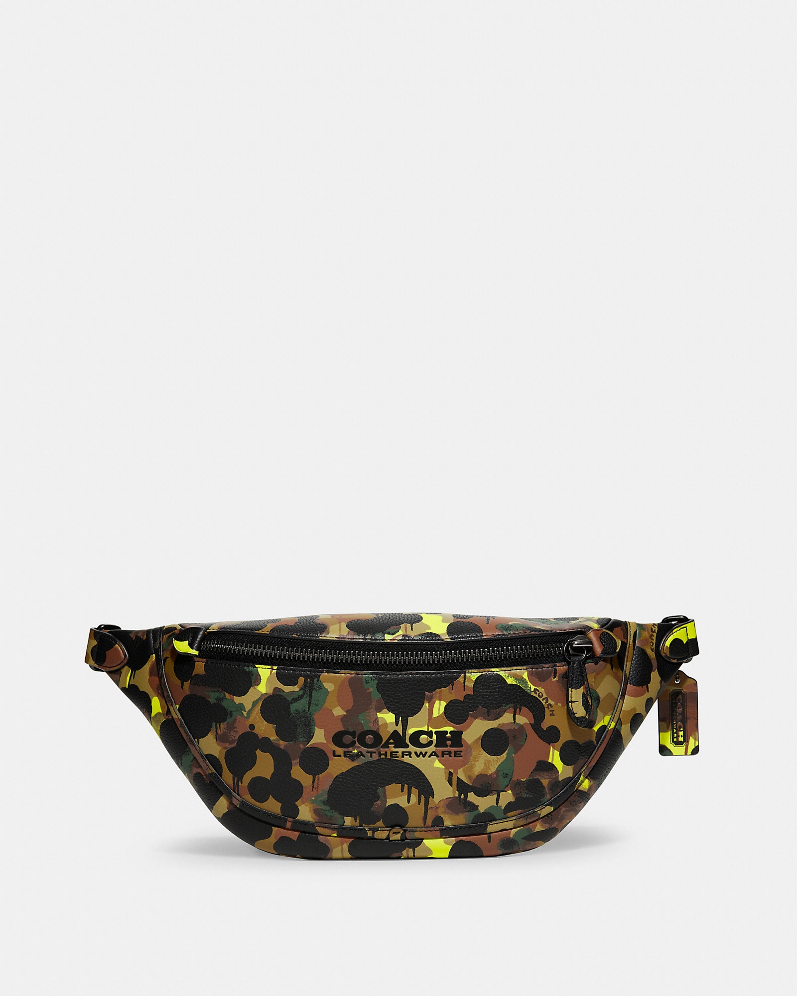 League Belt Bag With Camo Print