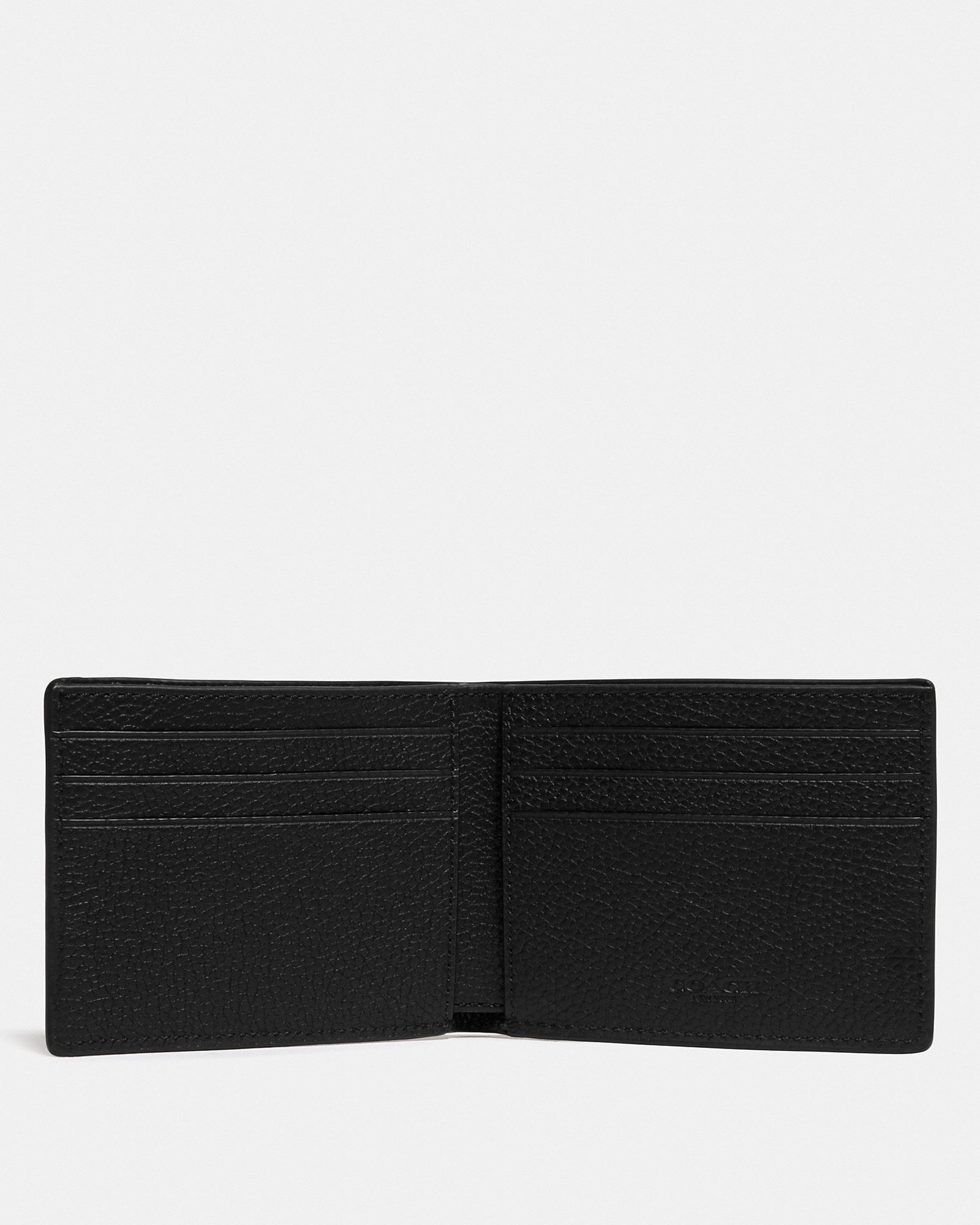 Slim Billfold Wallet In Signature Leather