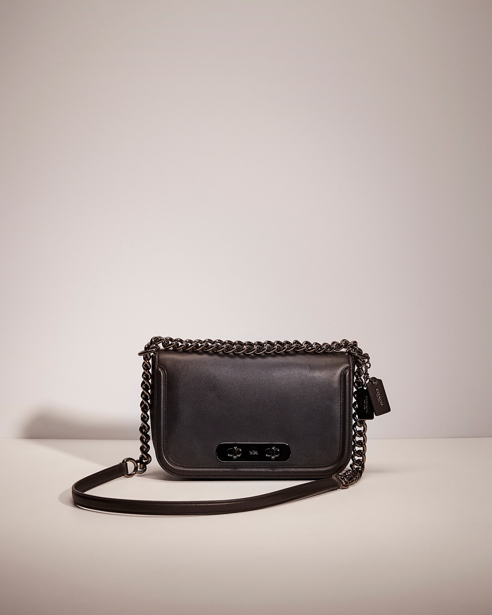 Restored Coach Swagger Shoulder Bag