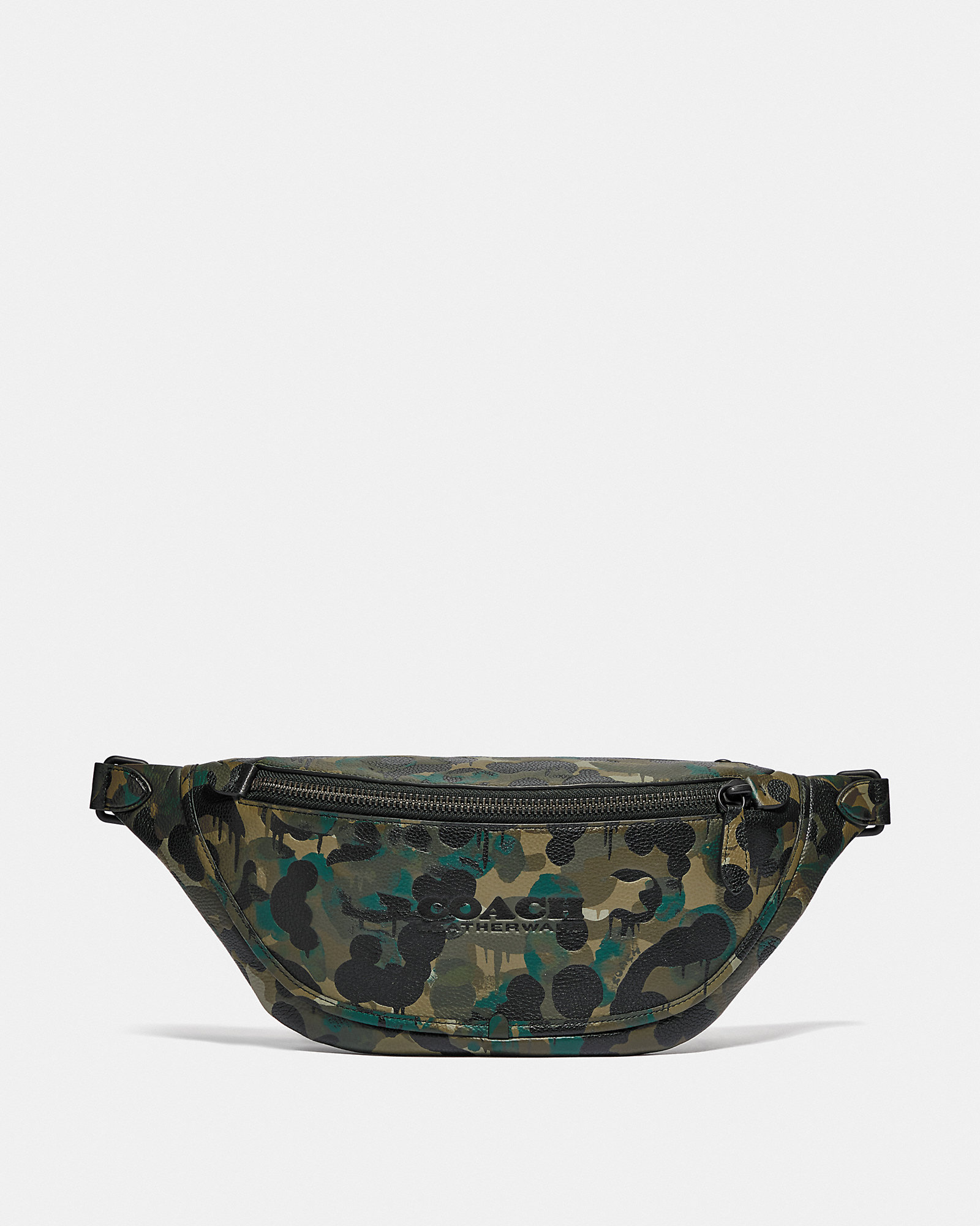 League Belt Bag With Camo Print