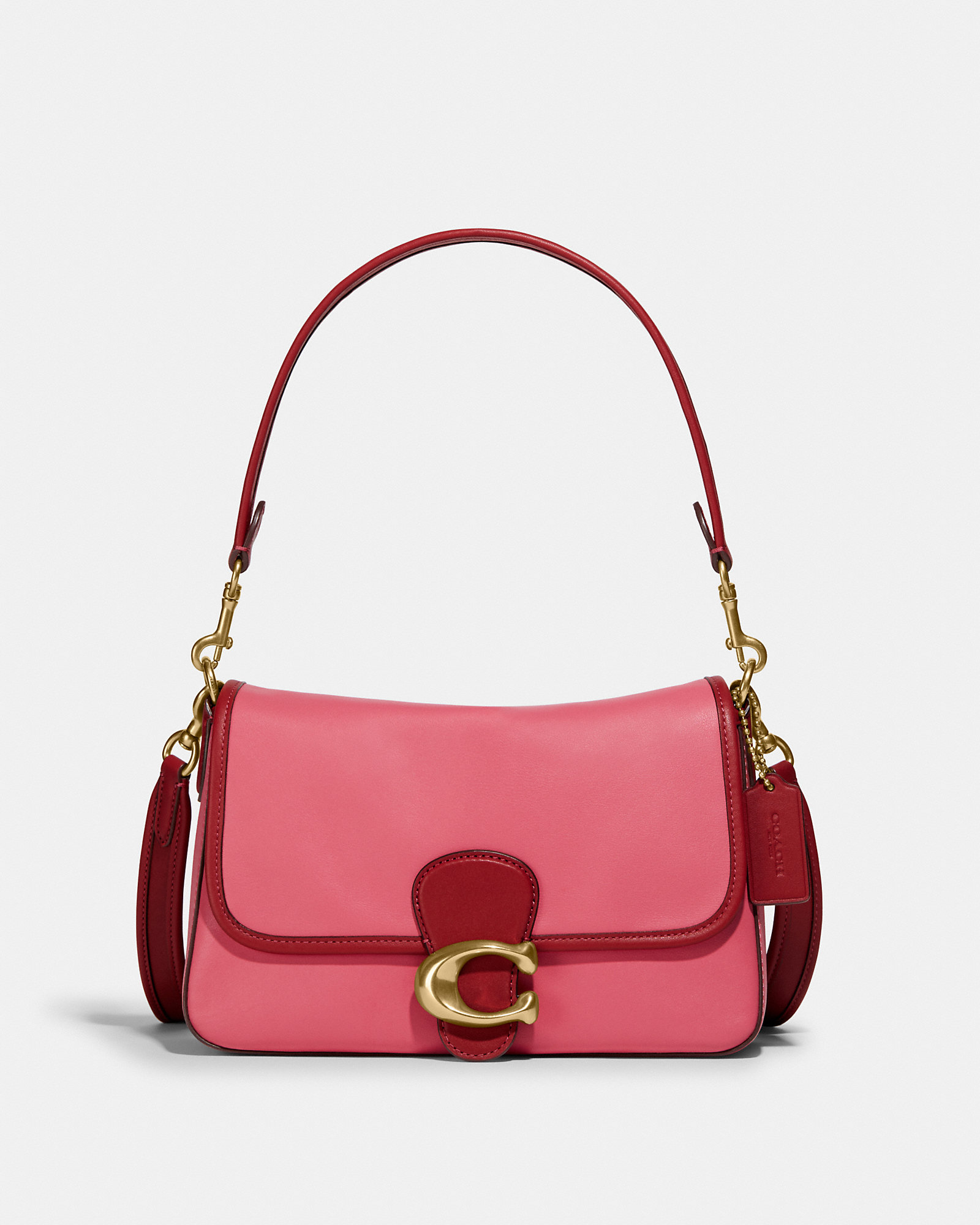 Soft Tabby Shoulder Bag In Colorblock