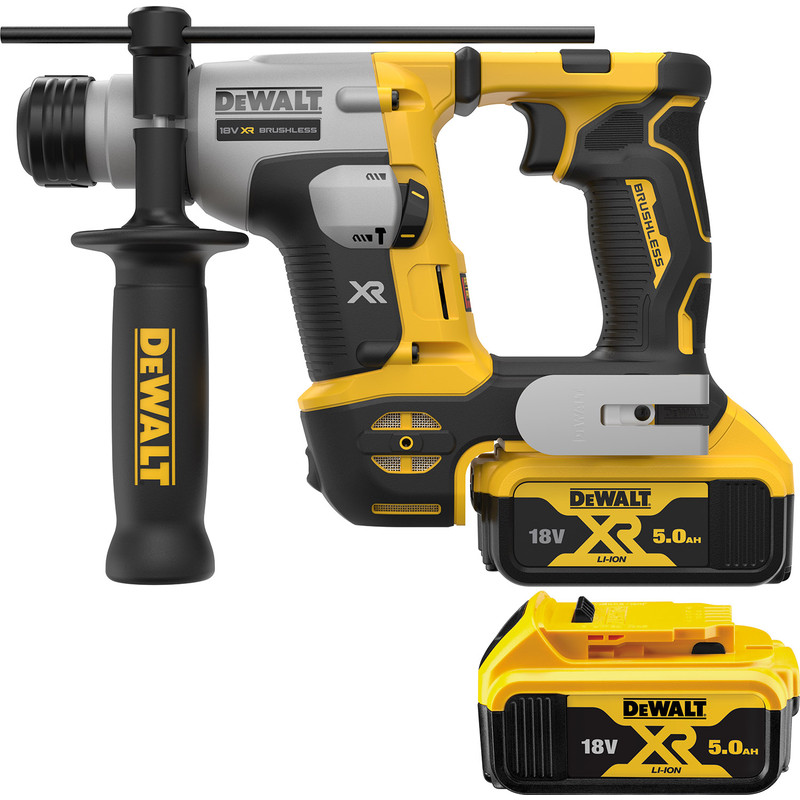 DeWalt 18V XR Ultra Compact SDS+ Cordless Rotary Hammer Drill 2 x 5.0Ah
