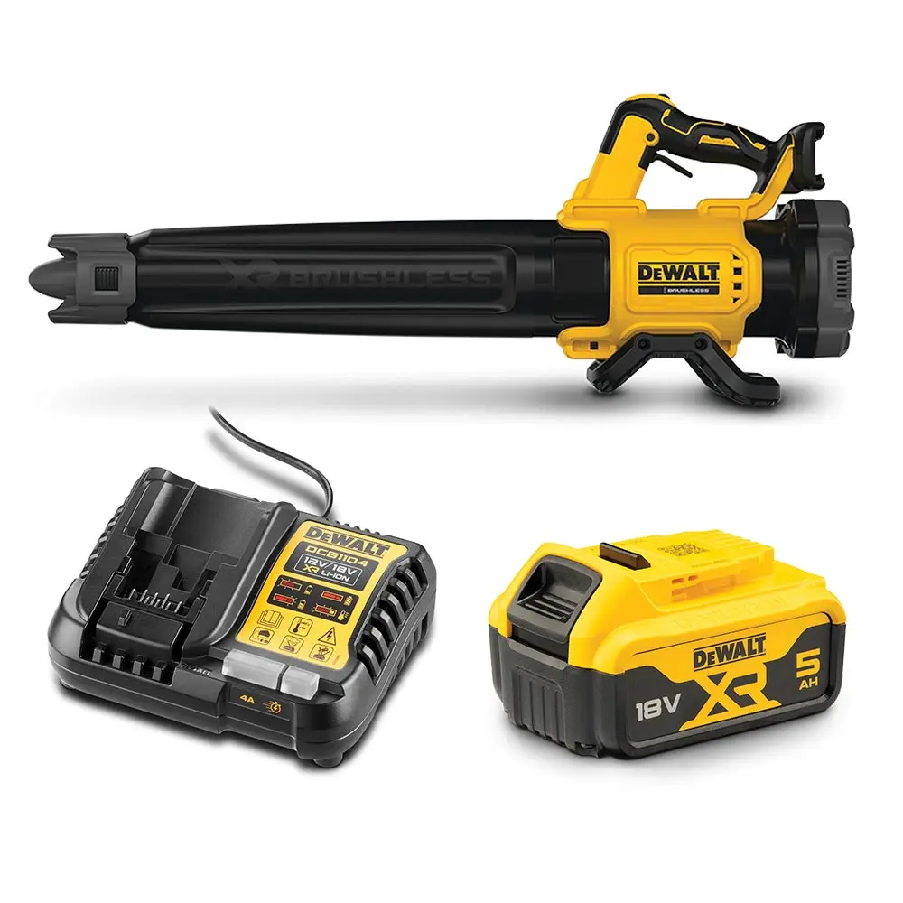 DEWALT 18V XR Brushless 764M3/H 1x5Ah Blower Kit DCMBL562P1-XE