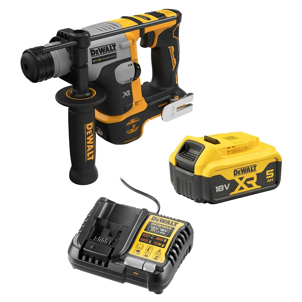 DEWALT 18V 1 x 5.0Ah SDS+ Rotary Hammer Kit DCH172P1-XE