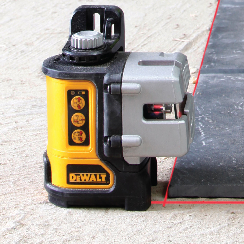 DeWalt DW089K-XJ 3 Way Self-Levelling Multi-Line Red Laser Level