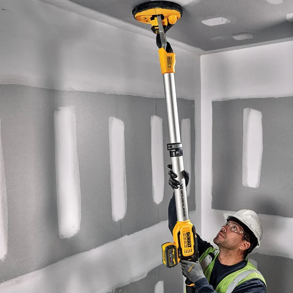 DEWALT 18V XR 2 x 6.0Ah Brushless 225mm Drywall Sander Kit DCE800T2-XE